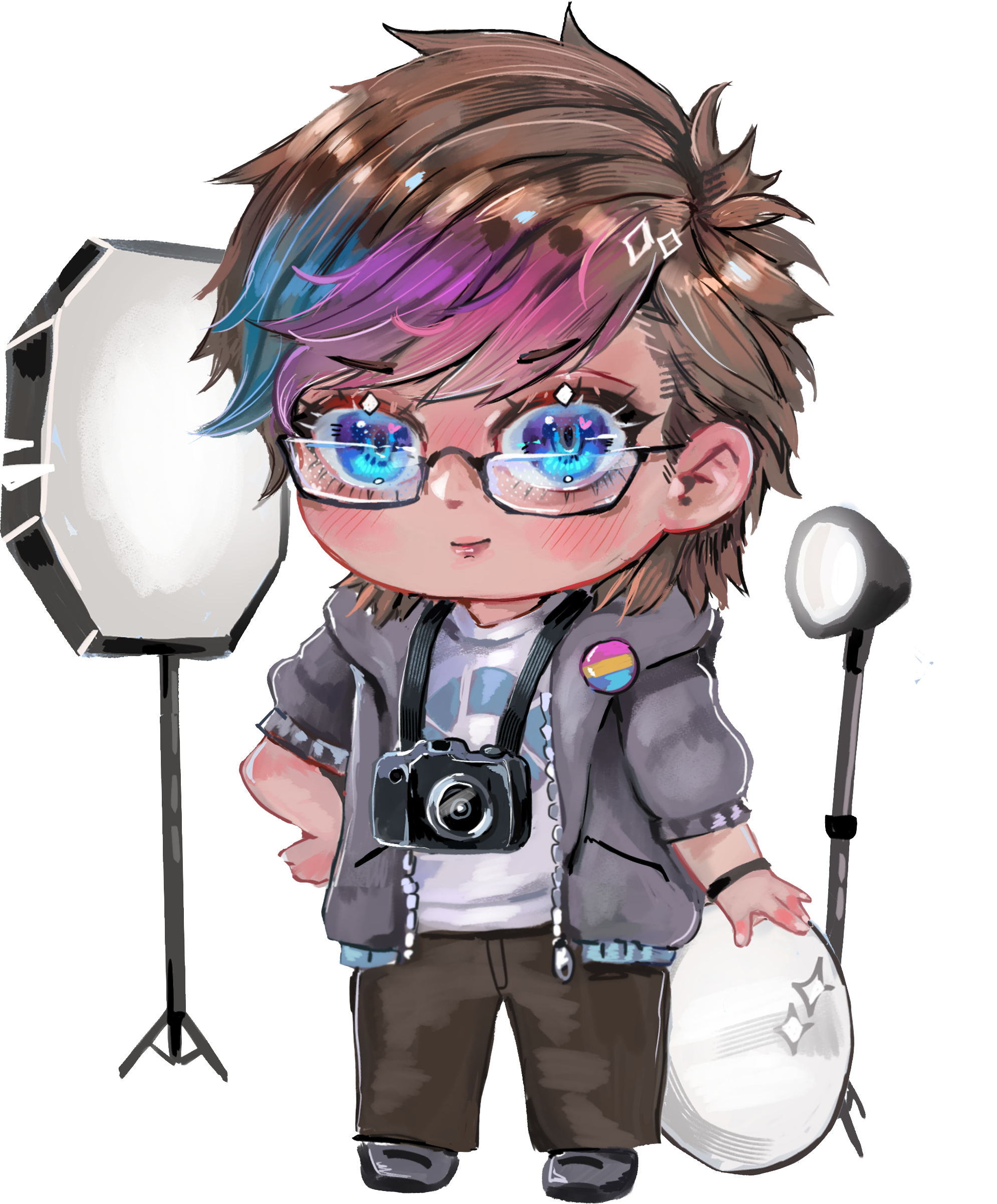 Nijio Photography Chibi Mascot